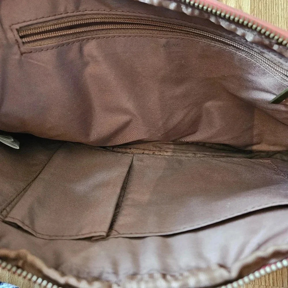 Matt and Nat Women’s Vegan Leather Bohemian Crossbody Handbag Salmon Pink Small. - Picture 8 of 8